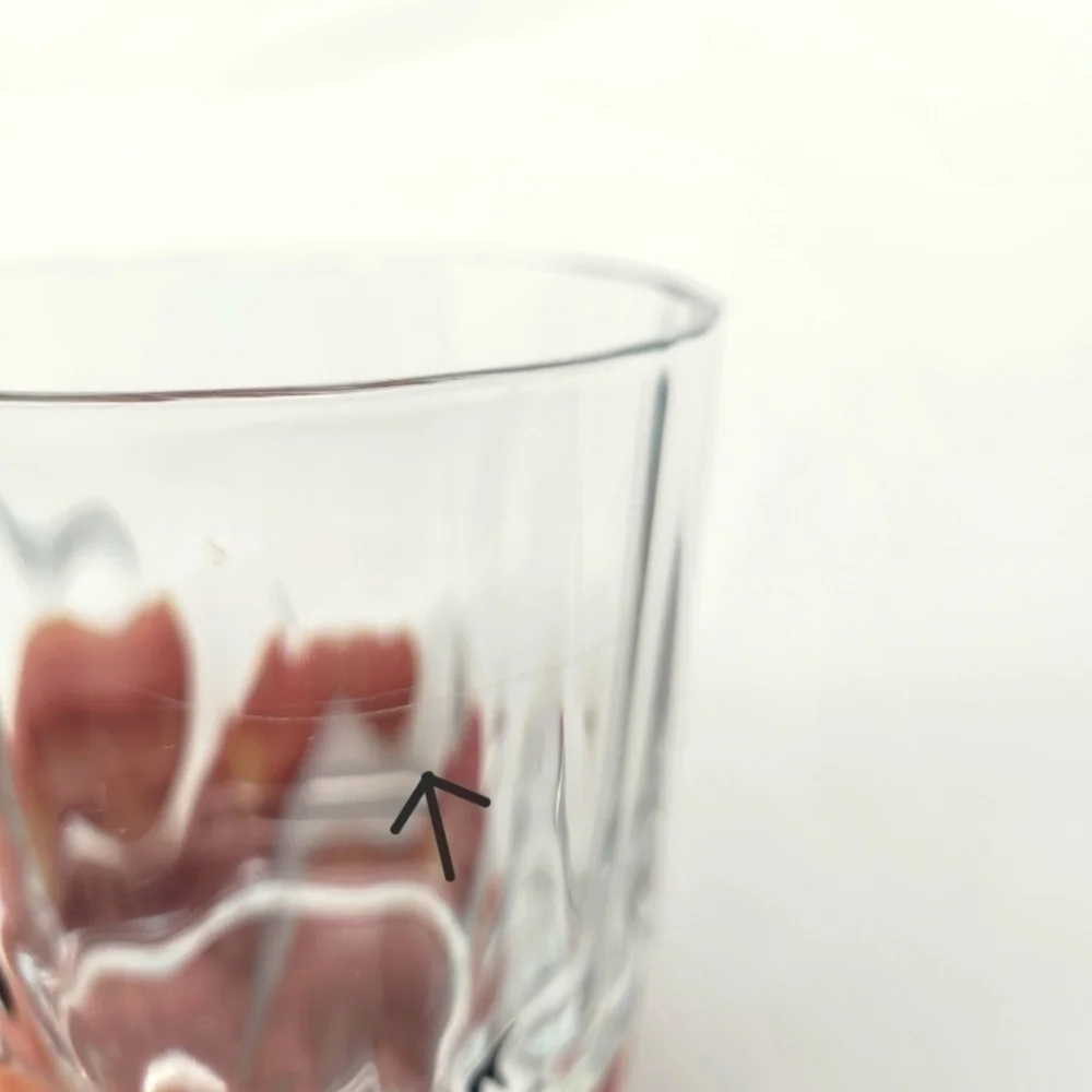 Pasabahce Vertical Ridges Old Fashioned Rocks Glasses x5​​​